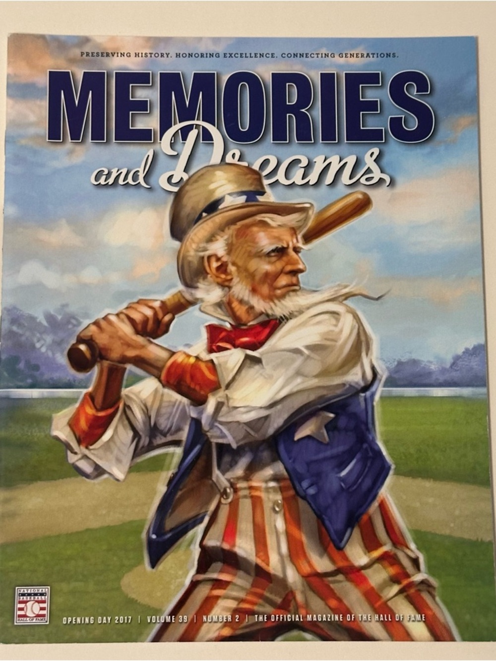 National Baseball Hall of Fame Memories & Dreams Magazine Opening Day 2017 39-2